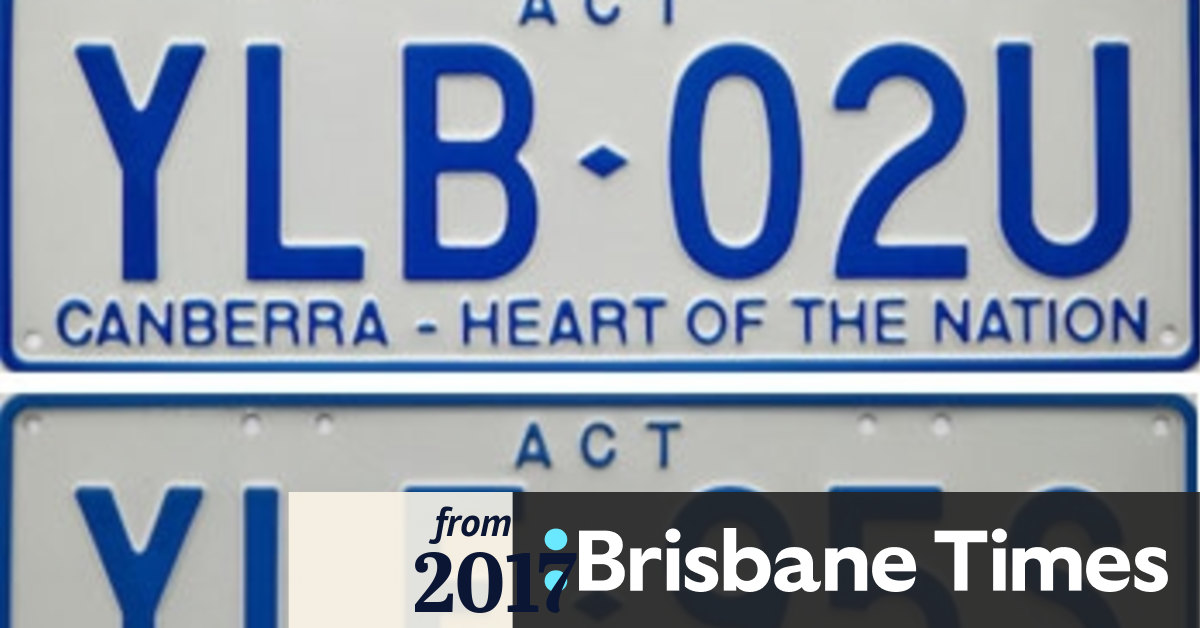 Voting closed for new Canberra number plates